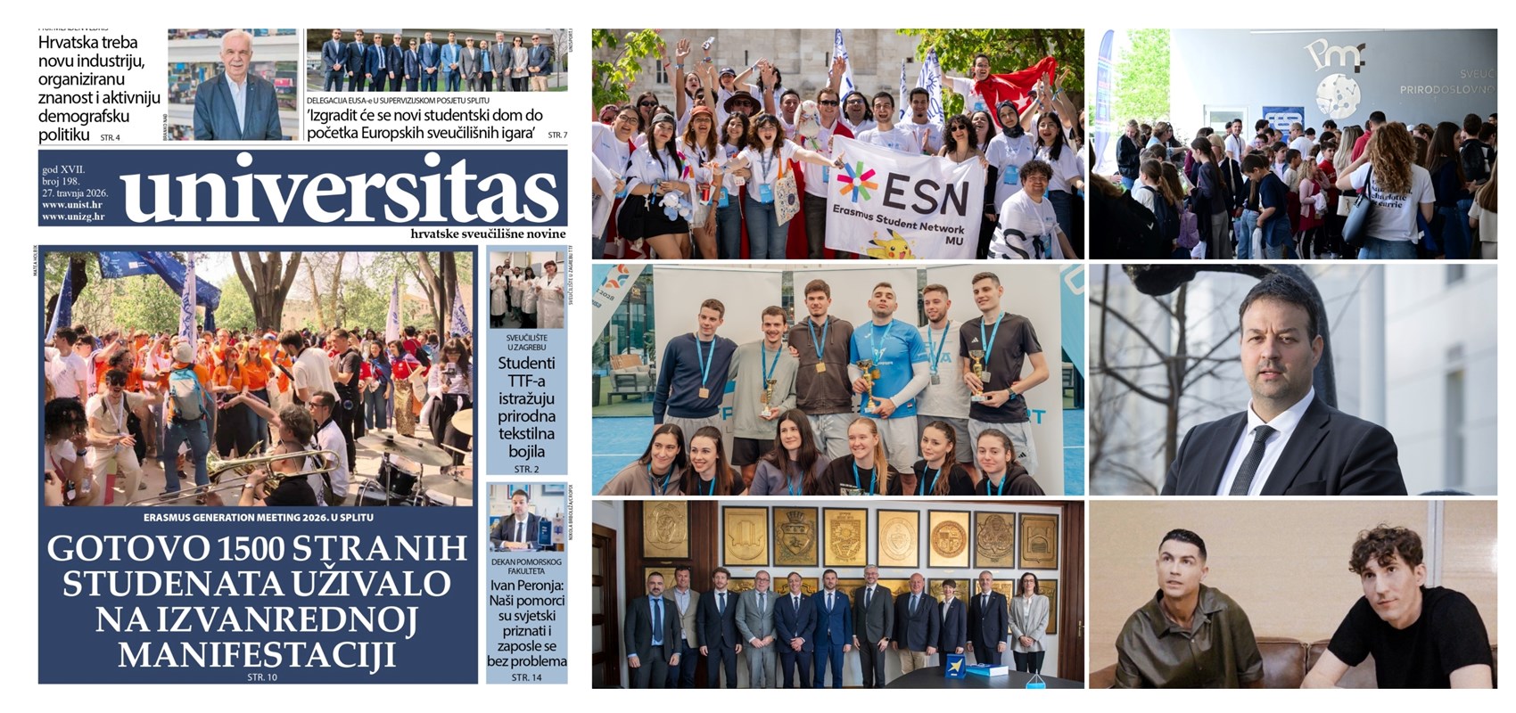 Iz tiska je izišao novi broj Universitasa, uzmite svoj besplatni primjerak